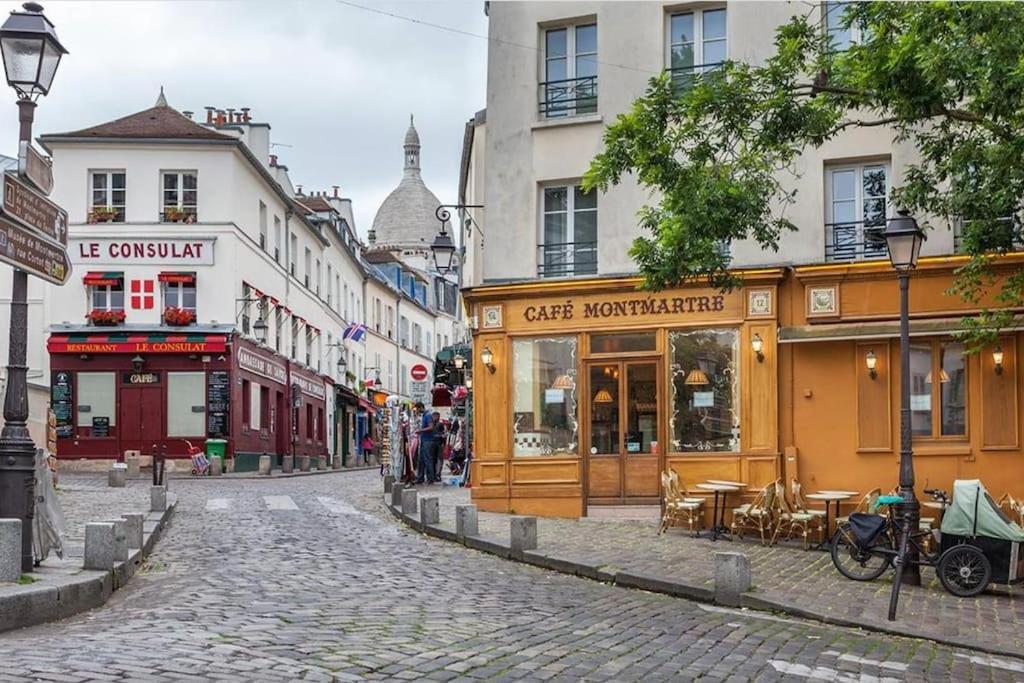 Апартаменти Relax In A Stylish Flat In Montmartre Париж Екстер'єр фото